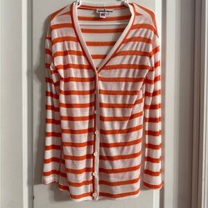 Flying Colors Made In USA Women’s Lightweight Cardigan Sz L. F-209